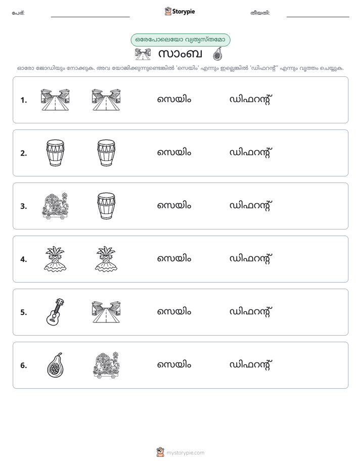 ഒന്നോ വ്യത്യാസമോ