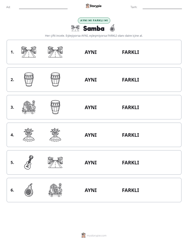 Aynı mı Farklı mı
