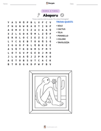 Anteprima della scheda stampabile di Abaporu