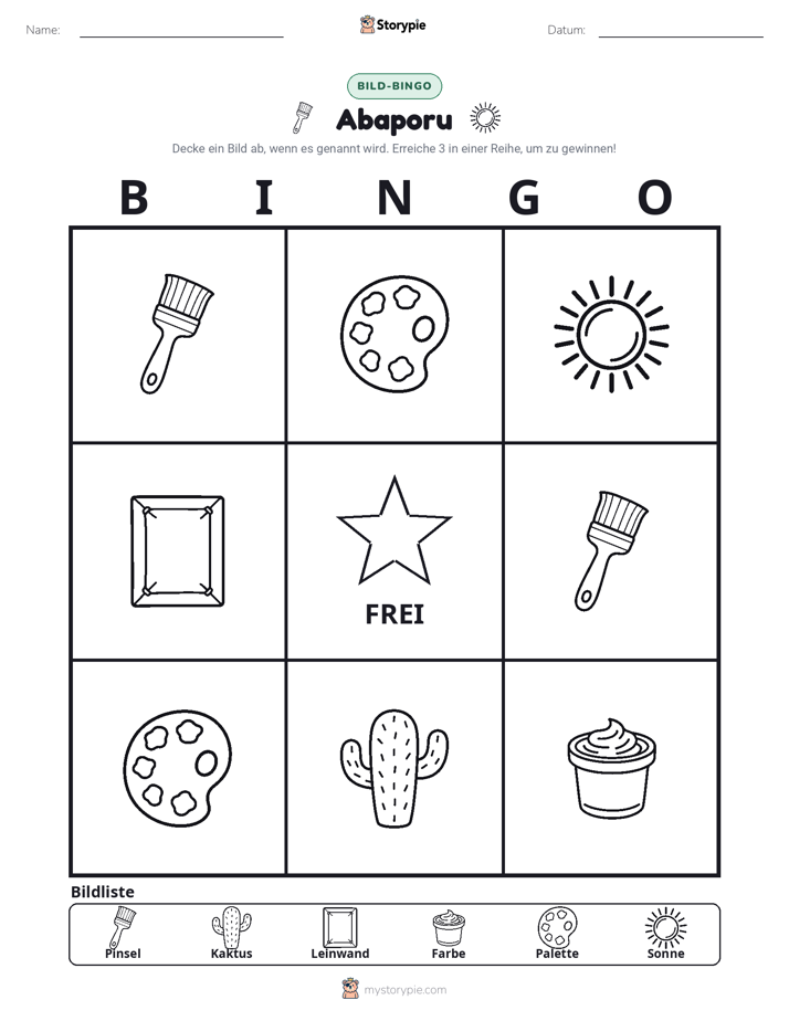 Bild-Bingo