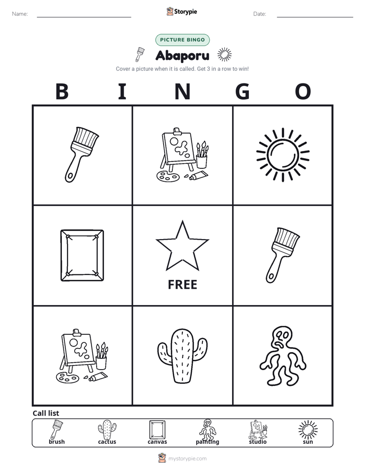Picture Bingo