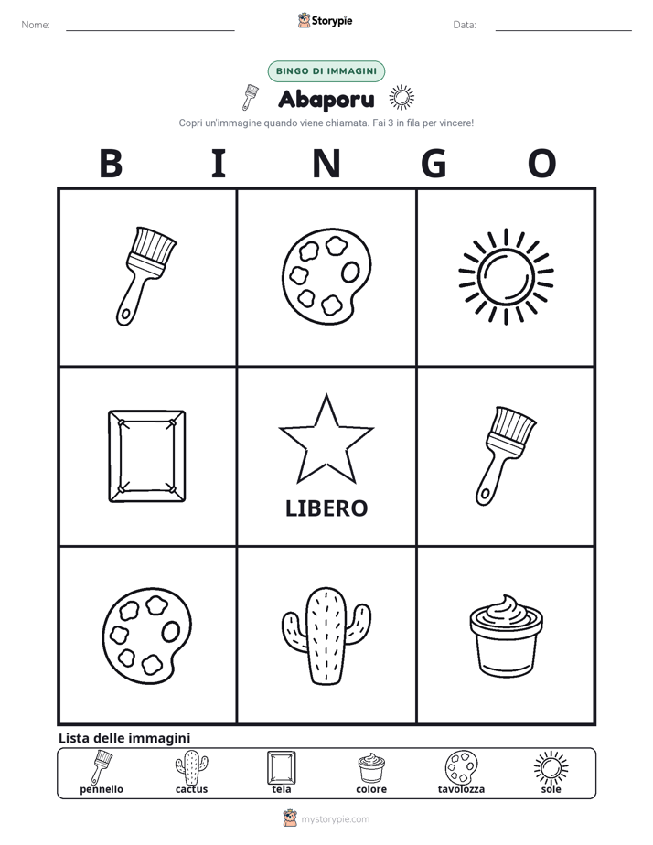 Bingo delle Immagini