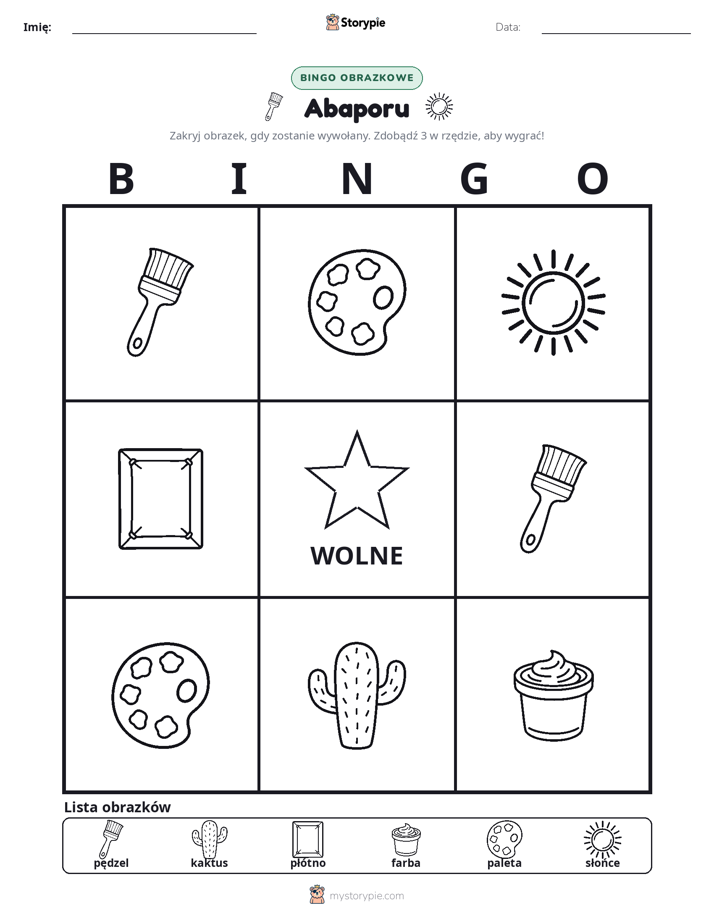 Bingo obrazkowe