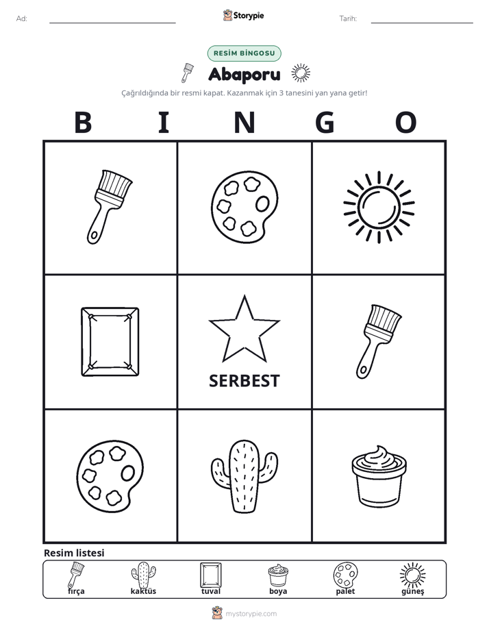 Resim Bingo