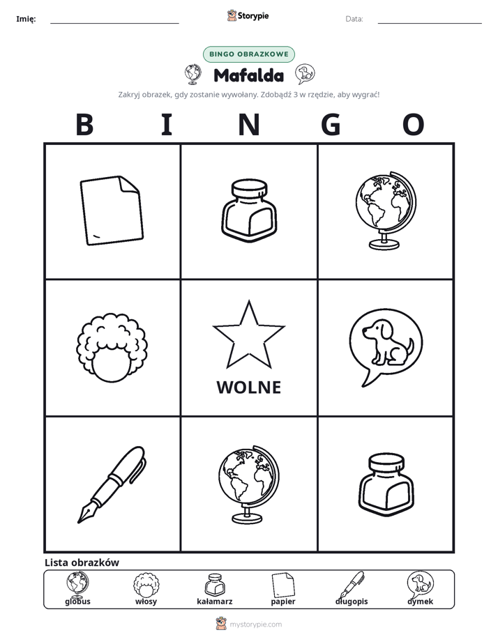 Bingo obrazkowe