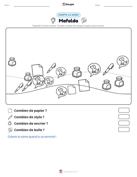 Scène de Comptage