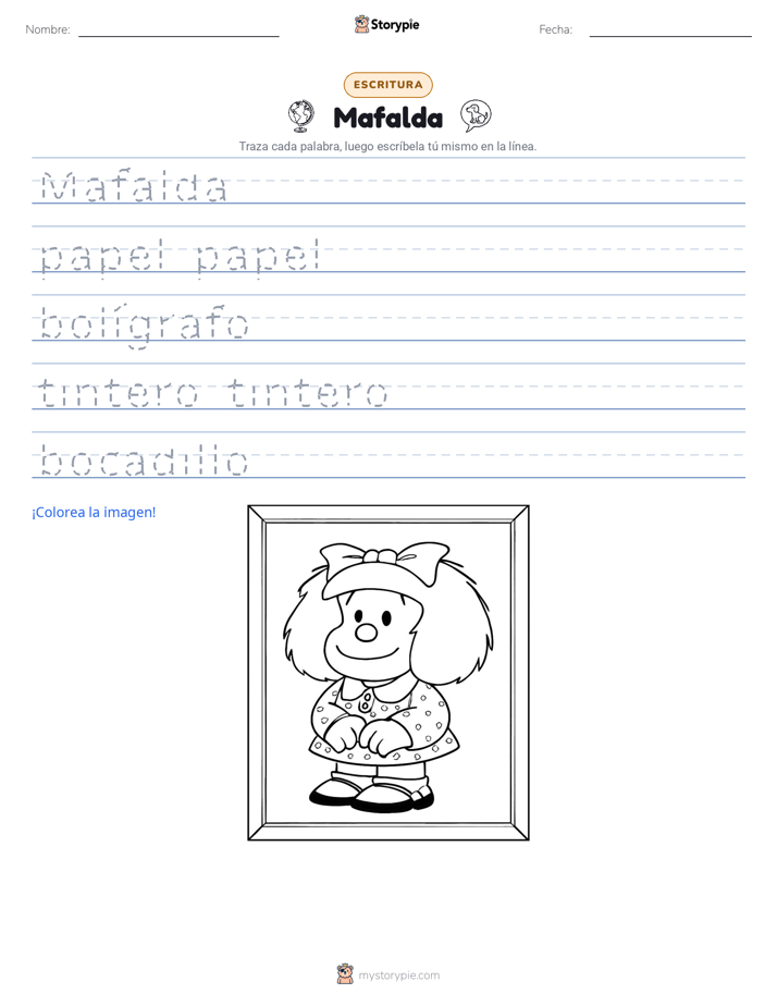 Práctica de Escritura