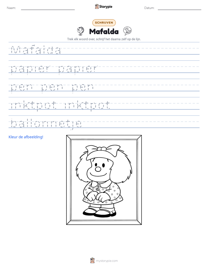 Schrijf Oefening
