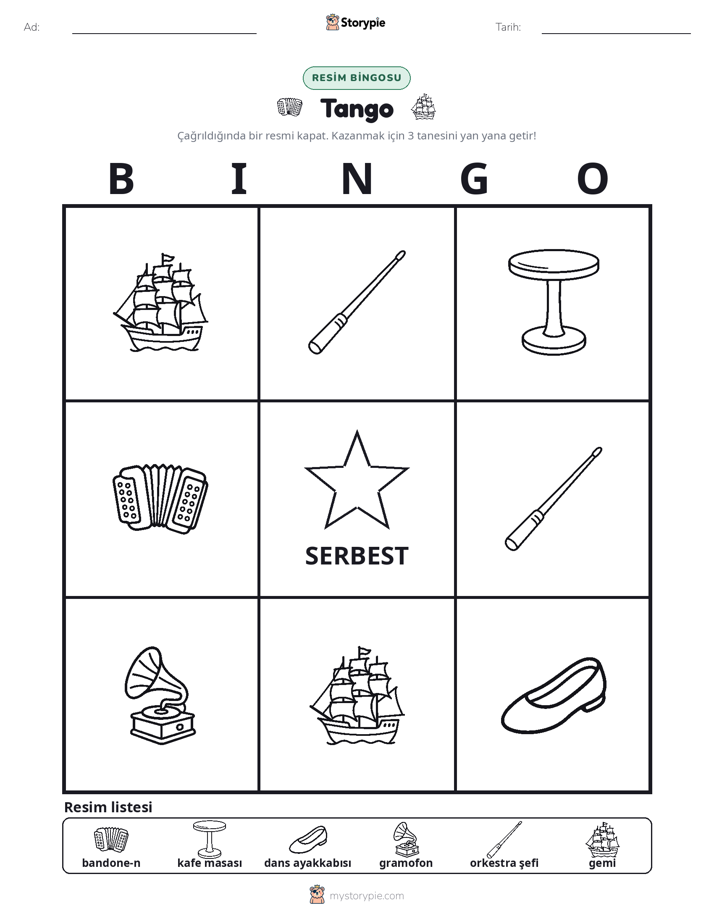 Resim Bingo