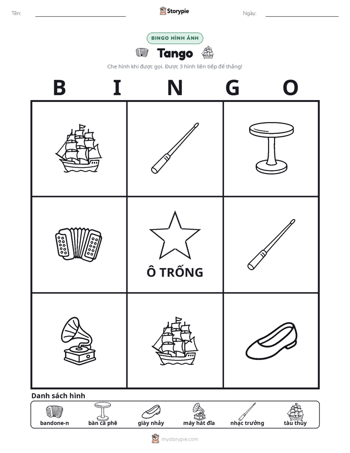 Bingo Hình Ảnh