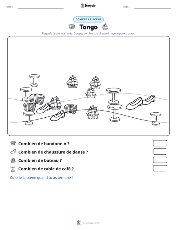 Scène de Comptage