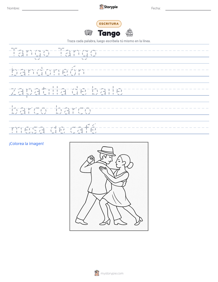 Práctica de Escritura
