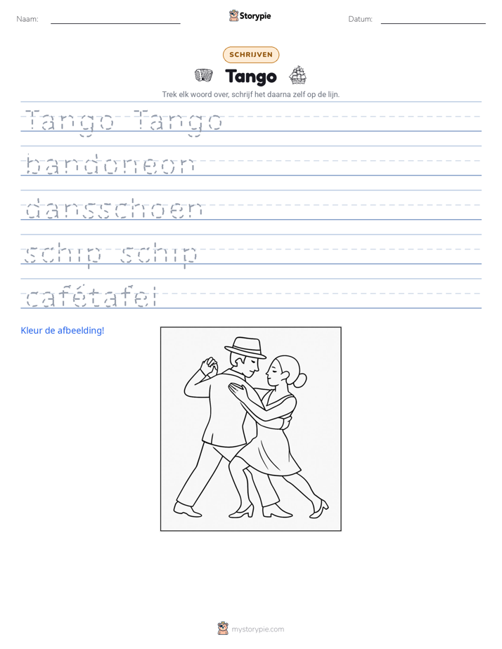 Schrijf Oefening
