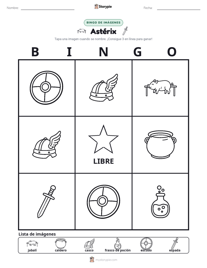 Bingo de Imágenes
