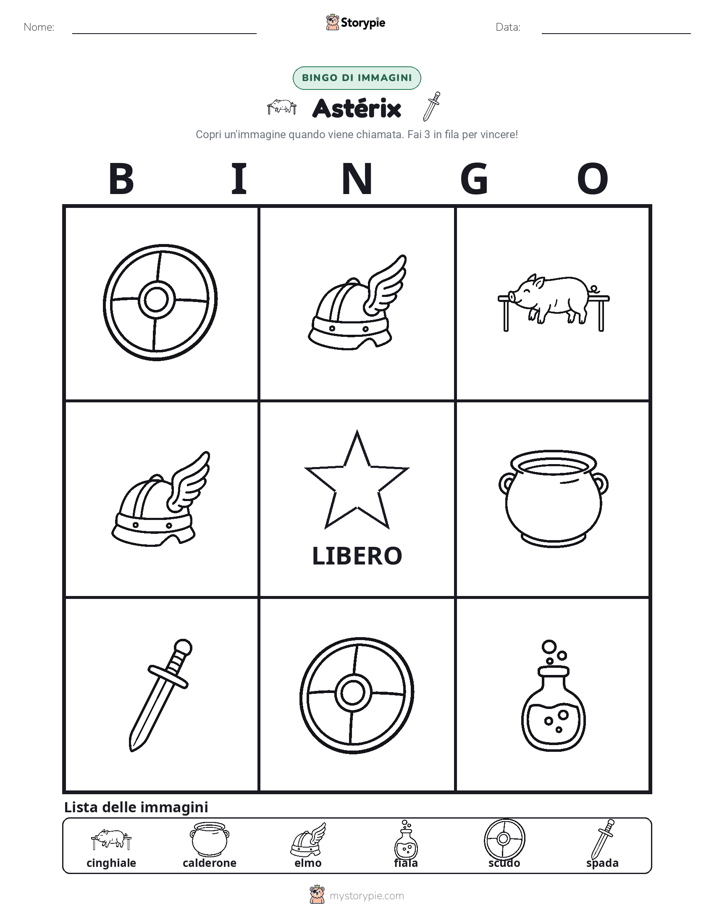 Bingo delle Immagini