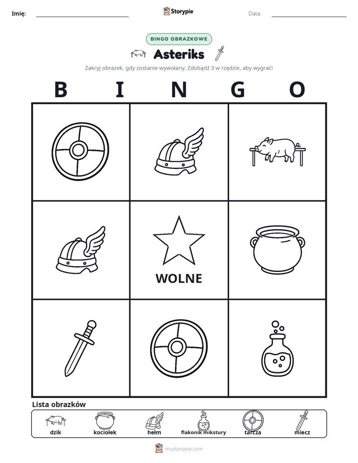 Bingo obrazkowe