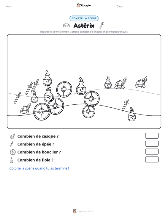 Scène de Comptage