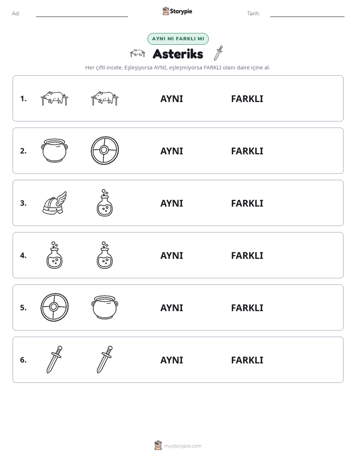 Aynı mı Farklı mı
