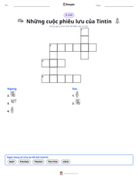 Xem trước tài liệu in sẵn Những cuộc phiêu lưu của Tintin