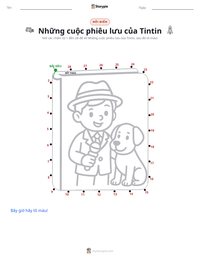 Xem trước tài liệu in sẵn Những cuộc phiêu lưu của Tintin