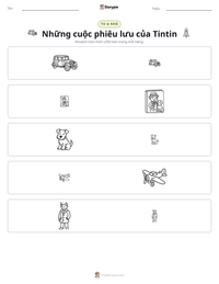 Xem trước tài liệu in sẵn Những cuộc phiêu lưu của Tintin