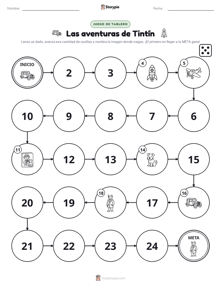 Juego de Rueda y Avanza