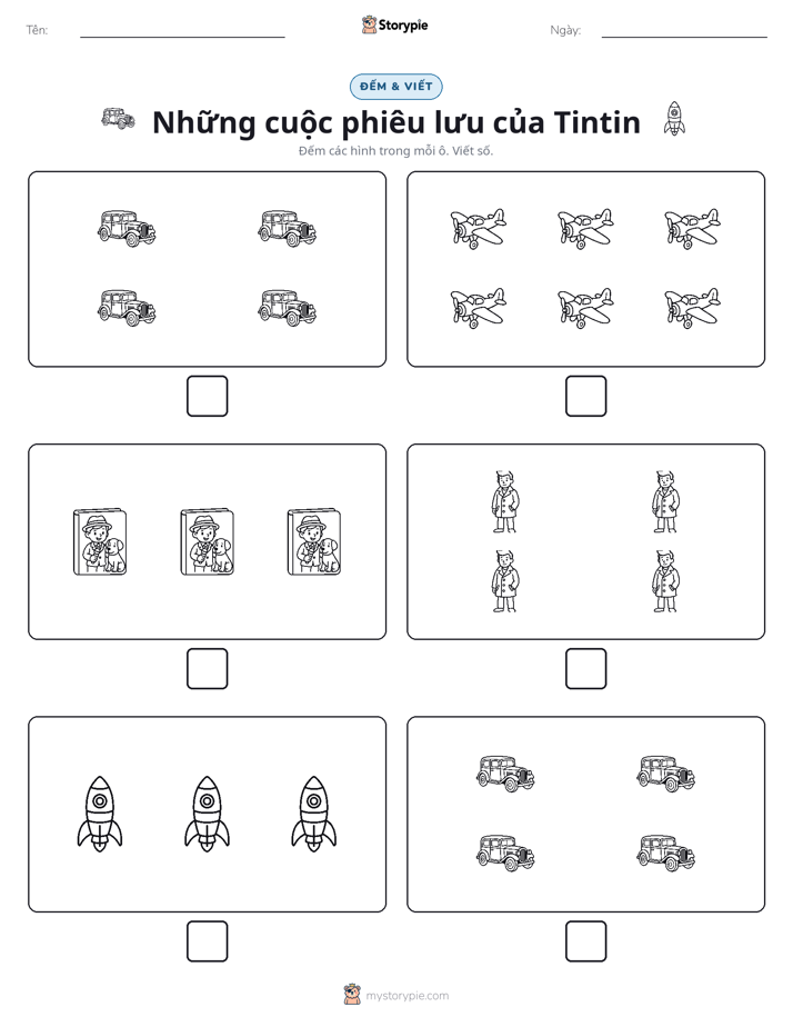 Đếm & Viết