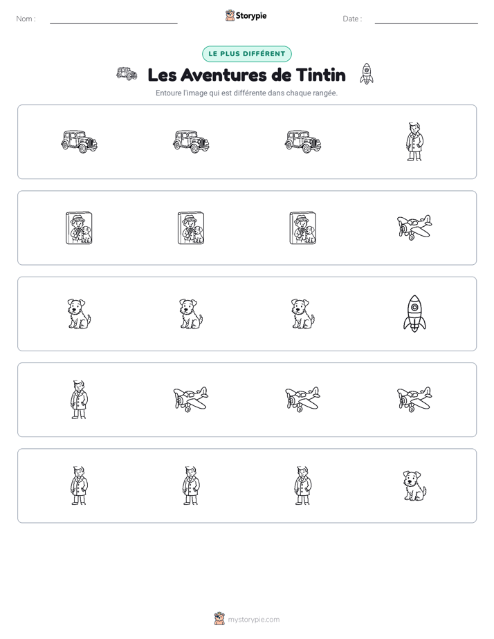 Celui qui ne correspond pas