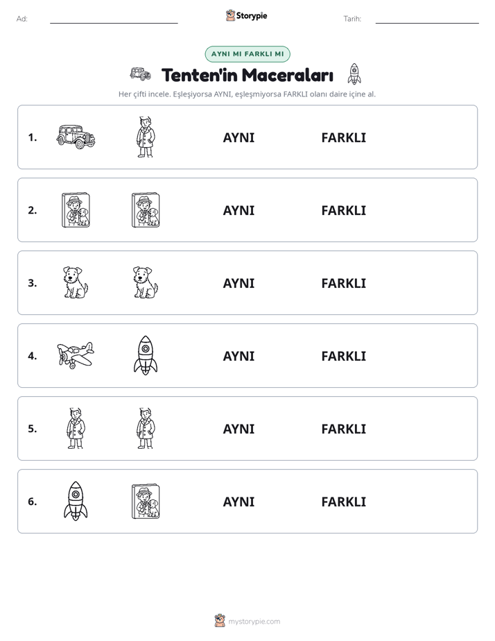Aynı mı Farklı mı