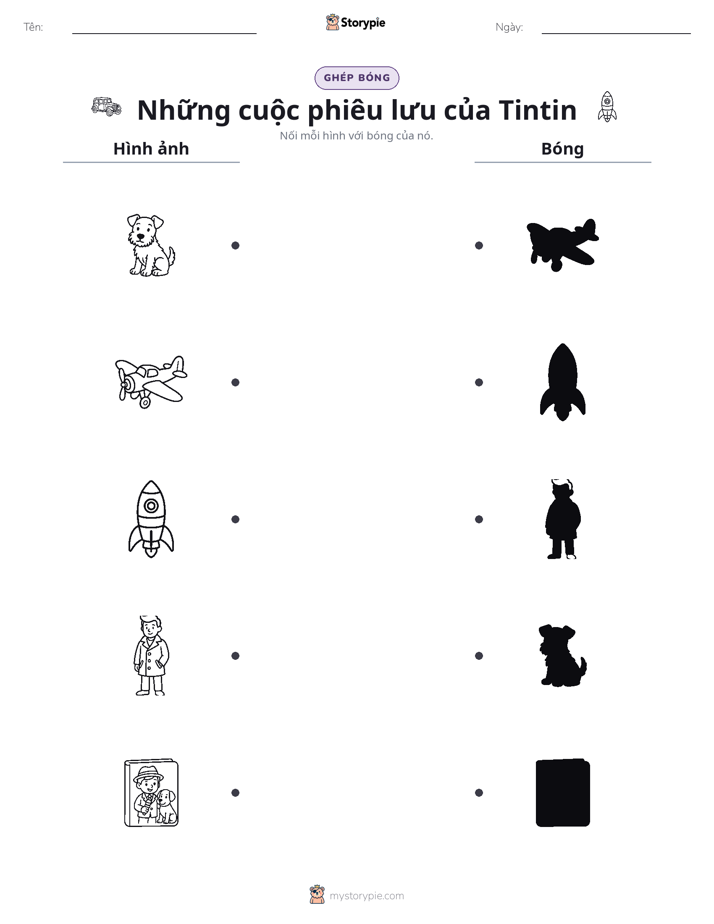 Ghép Hình Bóng