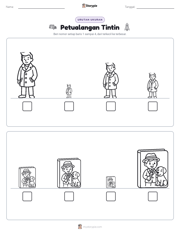 Urutan Ukuran
