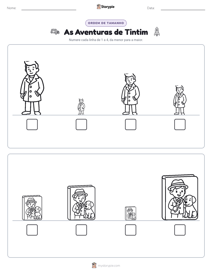 Ordem de Tamanho