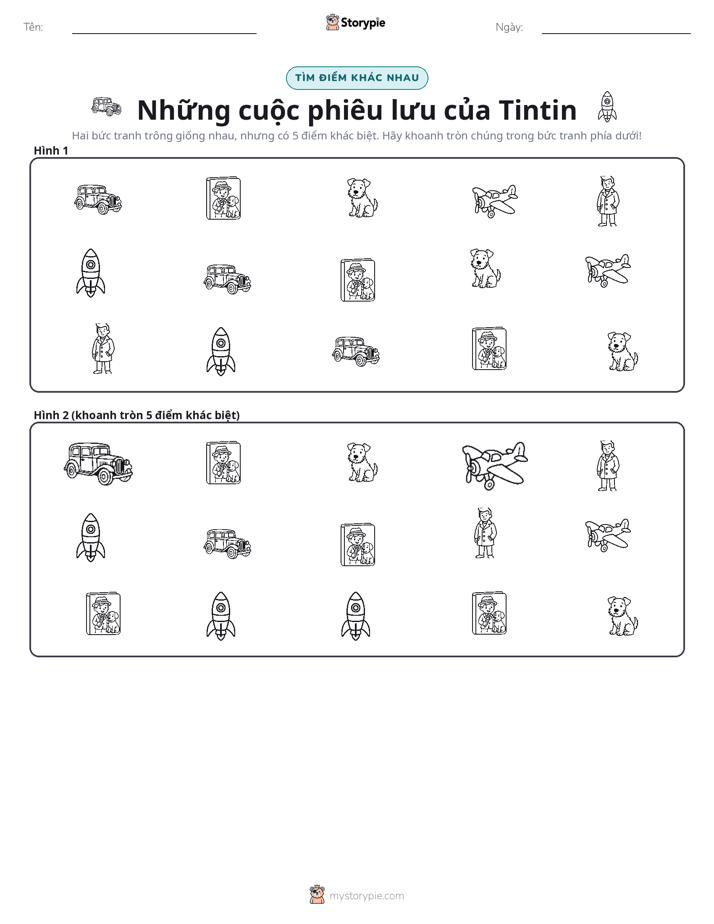 Tìm Sự Khác Biệt