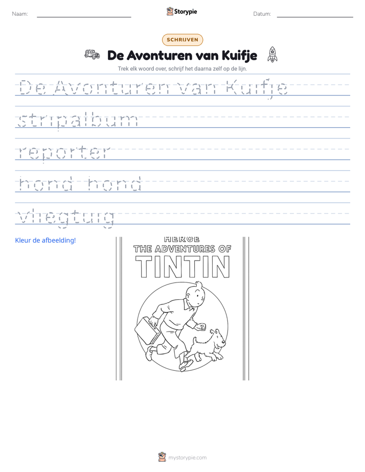 Schrijf Oefening