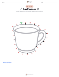 Las Meninas printable worksheet preview