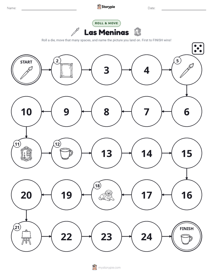 Roll & Move Game
