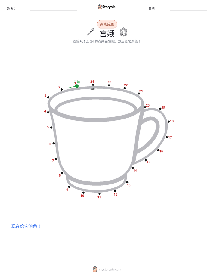 连点成线
