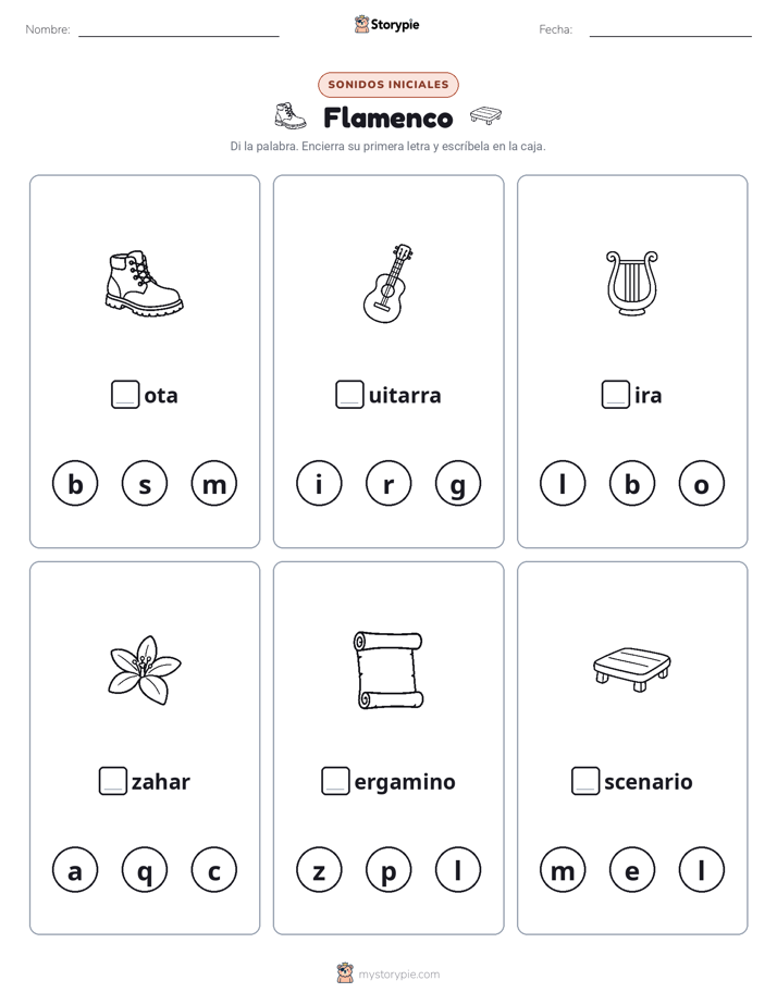 Sonidos Iniciales
