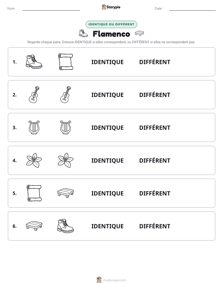 Identique ou Différent