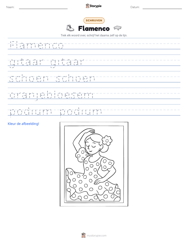 Schrijf Oefening