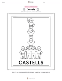 Anteprima della scheda stampabile di Castells