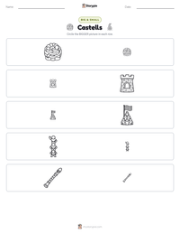Castells printable worksheet preview