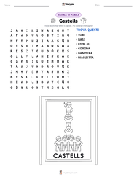 Anteprima della scheda stampabile di Castells