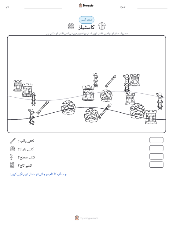 گنتی کا منظر