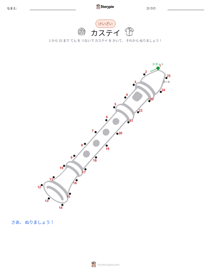 点つなぎ