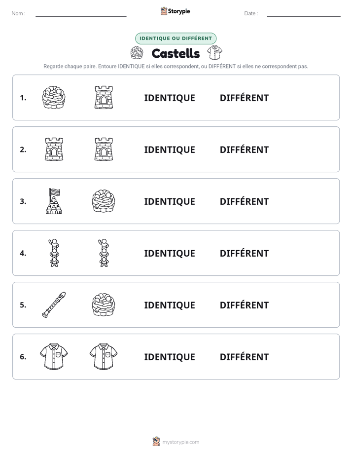 Identique ou Différent