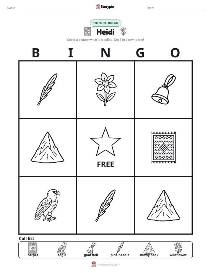 Picture Bingo