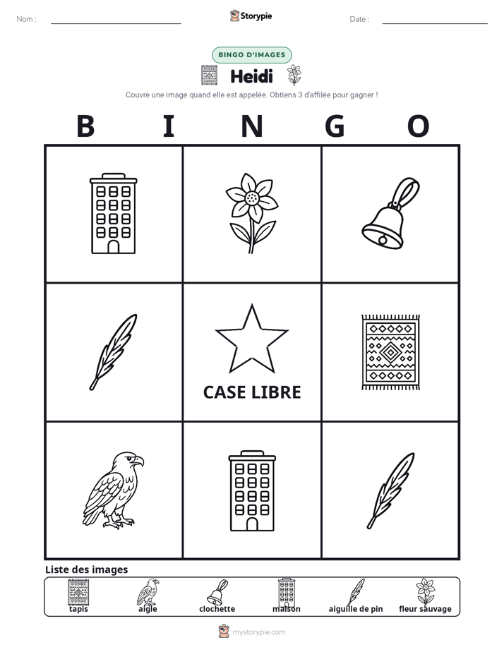 Bingo d'Images