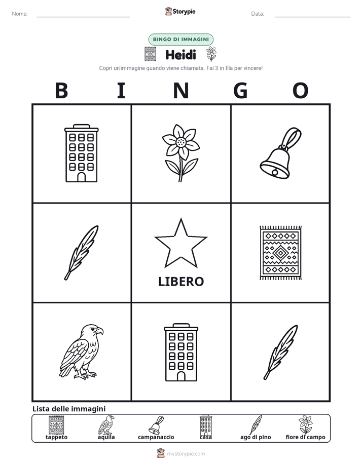 Bingo delle Immagini