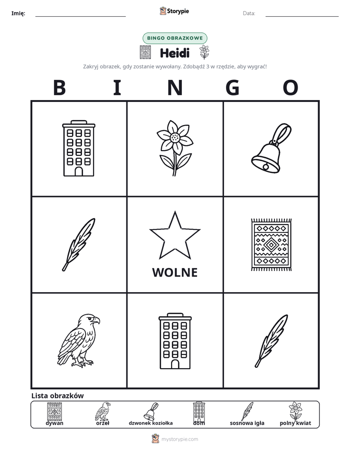 Bingo obrazkowe